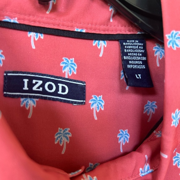 IZOD men’s LT casual button down - Picture 3 of 7